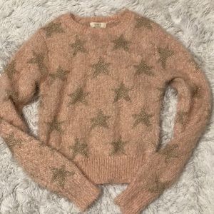 F21 - Blush pink fuzzy sweater